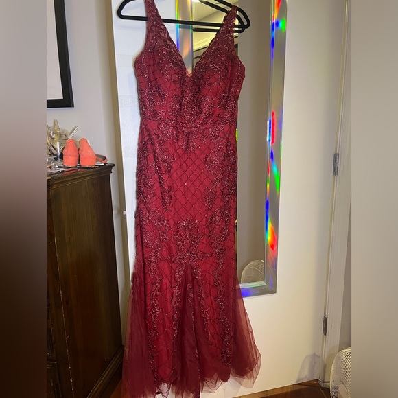 Nox Anabel Maxi dress size 12 (red) - Picture 5 of 7